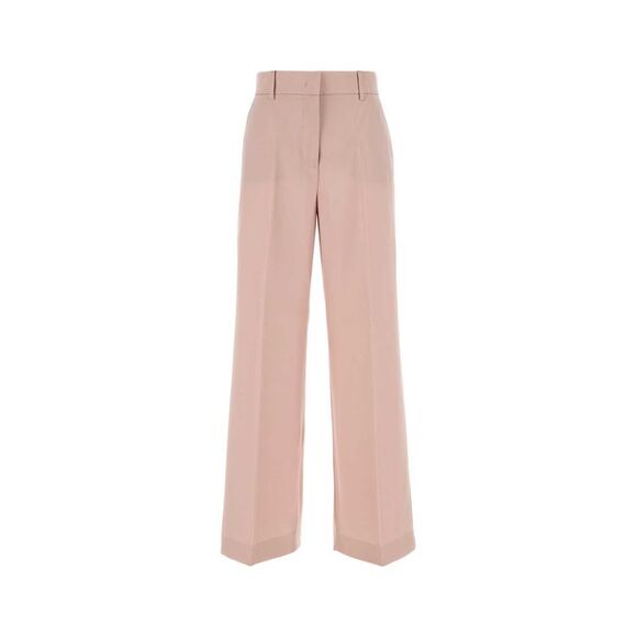 Weekend Max Mara Women Light Pink Wool Visivo Palazzo Pant